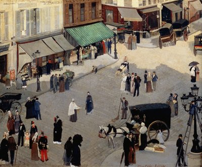 La Place Pigalle, Paris, 1880er Jahre von Pierre Carriere Belleuse